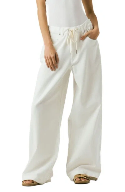 Blanknyc Low Rise Baggy Fit Twill Pants