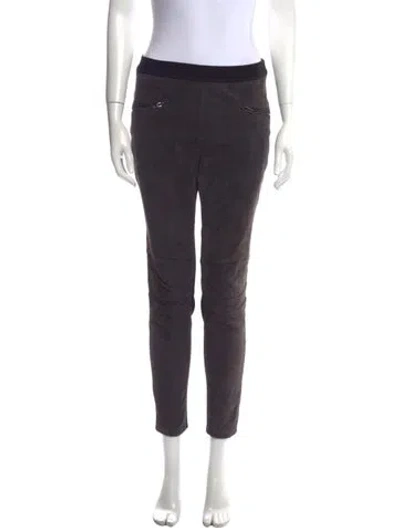 Pre-owned Blanknyc Mid-rise Skinny Leg Jeans In Brown