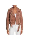 Blanknyc Annika Suede Moto Jacket In Multi