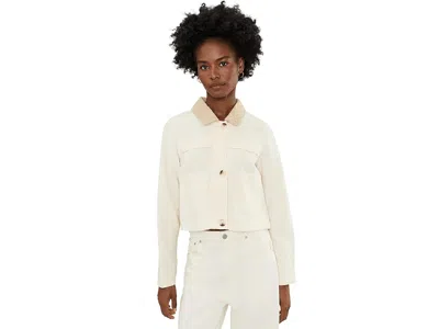 Blanknyc Morning Zen Linen Jacket Women's Coat Beige: Sm In Neutral