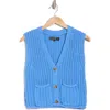 Blanknyc Pastel Skies Sweater Vest In Pastel Skies
