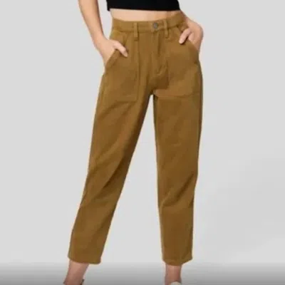 Blanknyc Pork Chop Pocket Denim Pants In Keep Going In Brown