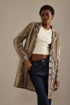 Blanknyc Snake Print Faux Leather Jacket In Multicolor
