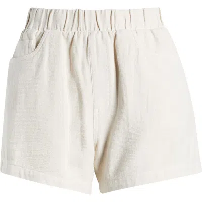 BLANKNYC BLANKNYC PULL-ON COTTON & LINEN SHORTS