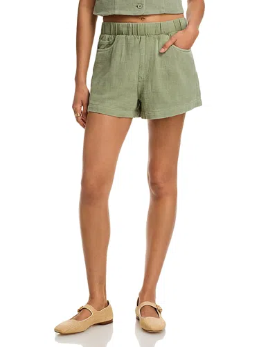 Blanknyc Pull On Shorts In Desert Sage