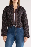 Blanknyc Quilted Jacket In Brown