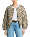 Blanknyc Spot On Quilted Leopard Jacket In Spot On