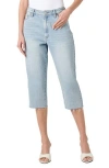 Blanknyc The Baxter Ribcage Womens Button Fly High Rise Straight Leg Jeans