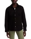 Blanknyc Regular Fit Leather Shirt Jacket In Batman