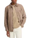 Blanknyc Regular Fit Leather Shirt Jacket In Come Here