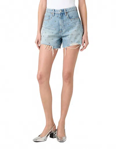 Blanknyc Set In Stone Short In Blue