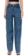 Blanknyc Silver Dreams Jeans Medium Indigo In Blue