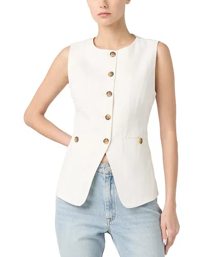 Blanknyc Sleeveless Vest In Cloud Burst