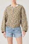 Blanknyc Spot On Quilted Leopard Jacket In Animal Print