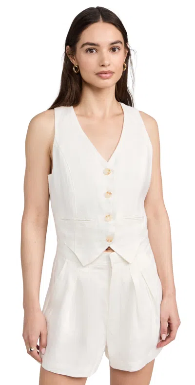 Blanknyc Summer Time Romper White