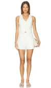 Blanknyc Summer Time Romper In White