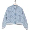 Blanknyc Sun Bleached Bomber Jacket In Sun Bleached