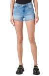 Blanknyc The Astor High Waist Cutoff Denim Shorts In Full-blown