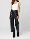 Blanknyc The Baxter In Track Record Pant High Rise Wide Leg In Multi