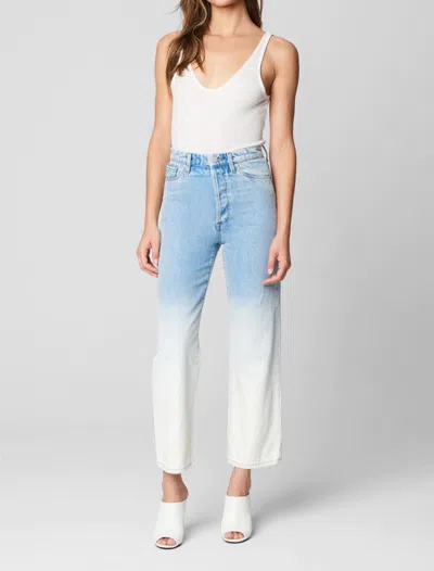 Blanknyc The Baxter Wide Leg Pants In Toned Down In Multi