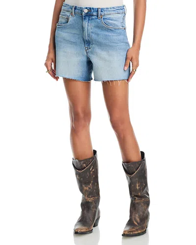 Blanknyc The Reeve High Rise Denim Short In Blue