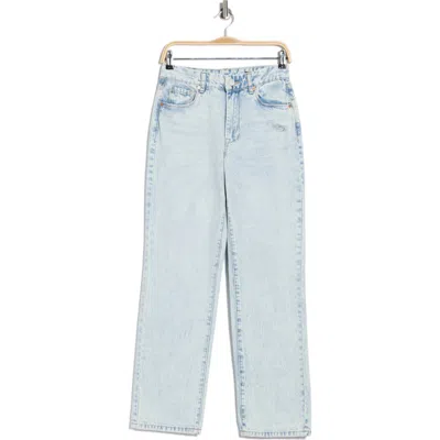 Blanknyc The Stanton Mid Rise Straight Leg Jeans In Blue