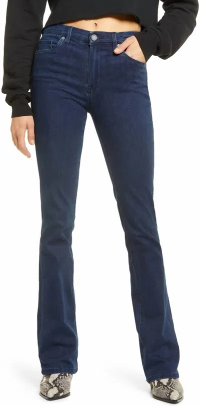 Blanknyc Thoyt Mini Flare High Rise Boot Cut Jeans - Book Smart In Multi