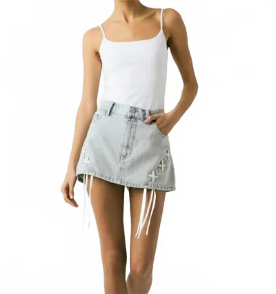 Blanknyc Tie Breaker Skirt In Tiebreaker In Multi