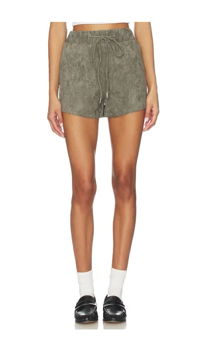 Blanknyc Tie Shorts In Green