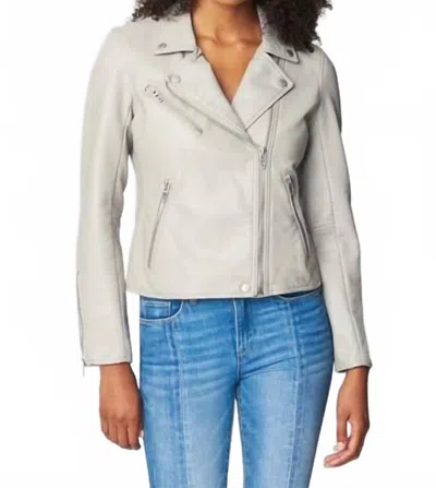 Blanknyc Vegan Leather Moto Jacket In On The Rocks In Multi