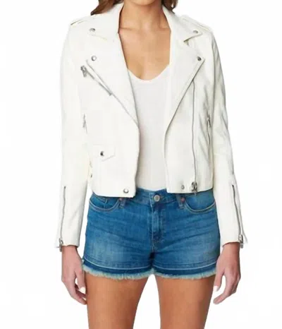 Blanknyc Vegan Leather Moto Jacket In Pure Motivation In Multi