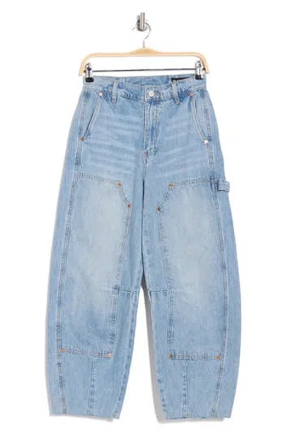 Blanknyc Wide Leg Carpenter Jeans In First Base