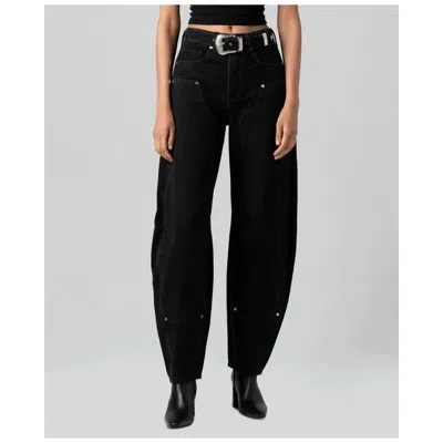 Blanknyc Wild Card Denim Jeans In Black