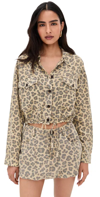 Blanknyc Wild Story Jacket Leopard Print