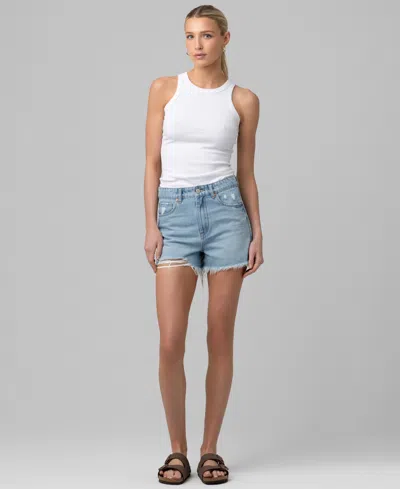 Blanknyc Women's 5 Pocket Styling Cotton Shorts In Animal Print