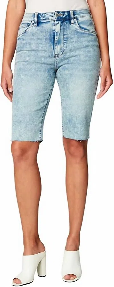 Blanknyc Women's Bermuda Denim Short In Chat Room In Multi