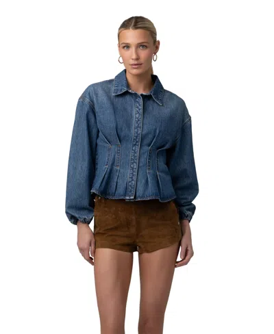 Blanknyc Women's Collared Neck Jacket