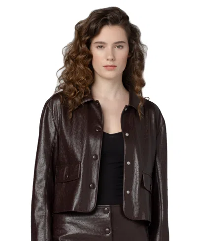 Blanknyc Women's Collared Neck Jacket In Multi