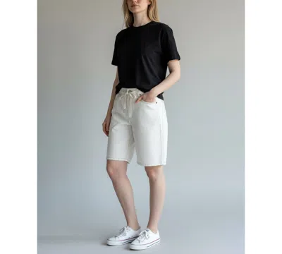 Blanknyc Women's Denim Bermuda Shorts In Multi