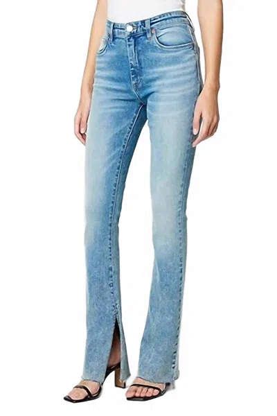 Blanknyc Women's High Rise Miniflare Jeans In Blue