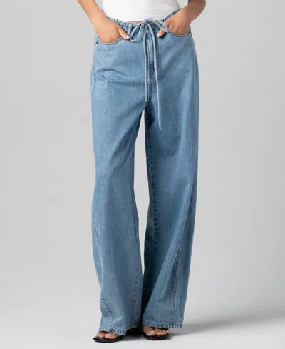 Blanknyc Women's Low-rise Baggy Fit Jeans In Blue
