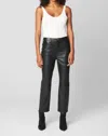 Blanknyc Women's Need You Tonight Cropped Vegan Leather High Rise 5 Pocket Pant In Need You Tonight Ndz In Multi