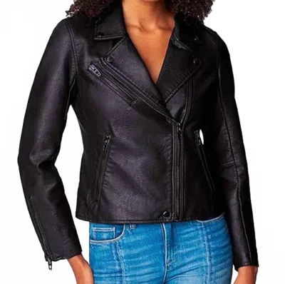 Blanknyc Women's New Vegan Leather Moto Jacket In Black