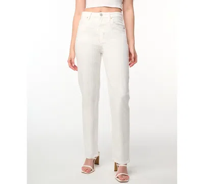 Blanknyc Women's See You Again Mid-rise Ankle Jeans In White
