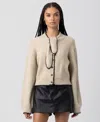 Blanknyc Women's Whipstitch Detail Cardigan In Pink