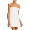 Blanknyc Denim Mini Dress In White