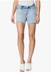 Blanknyc Womens Pleated Cotton Denim Shorts In Multi