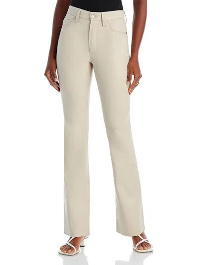 Blanknyc Womens Faux Leather Casual Ankle Pants In Multi