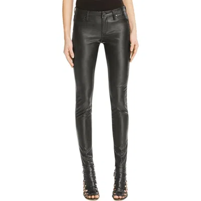Blanknyc Womens Faux Leather Skinny Fit Pants In Black