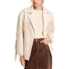 Blanknyc Fringe Jacket In Multi